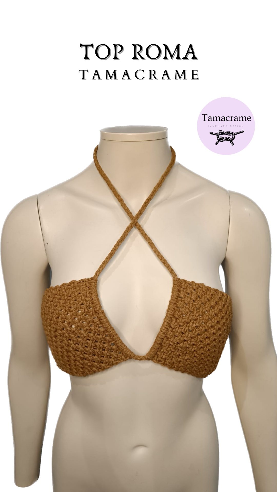 Top de Macramé Roma