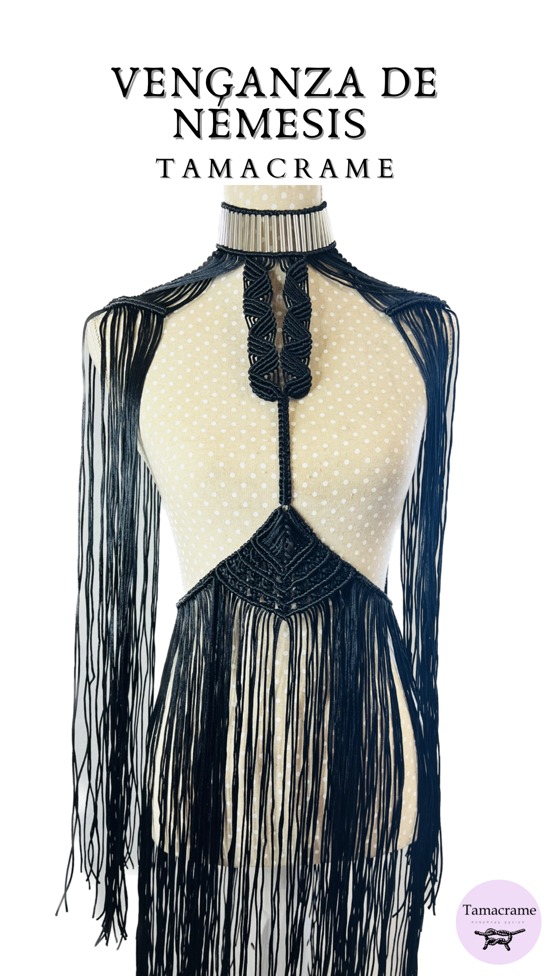 Vestido de Macramé Venganza de Némesis