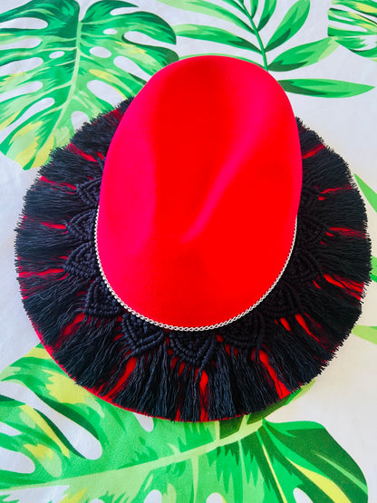 Sombrero Macramé Mandala
